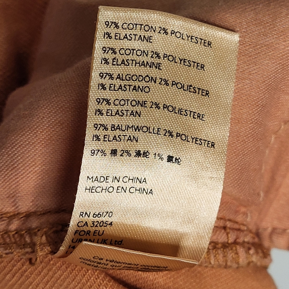 Pilcro Kenna Mid-Rise Barrel Jeans – Rust | 26 - Picture 10 of 13